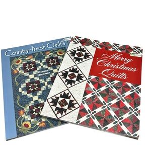 That Patchwork Place Quilting books:Country Fresh Quilts, Merry Christmas Quilts